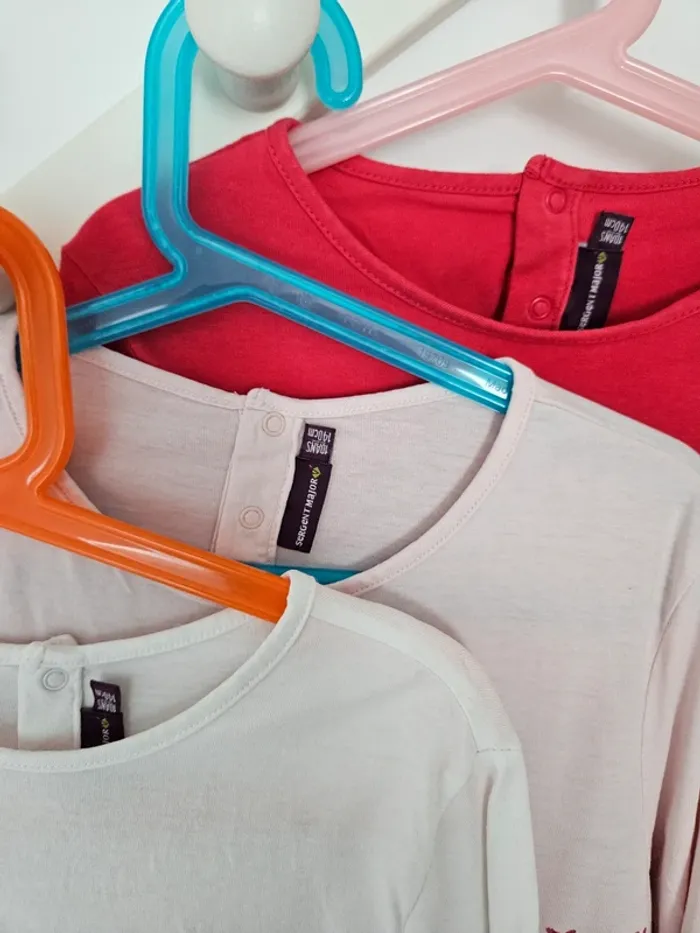 Lot de 3 T-shirts fille 10 ans - photo numéro 5
