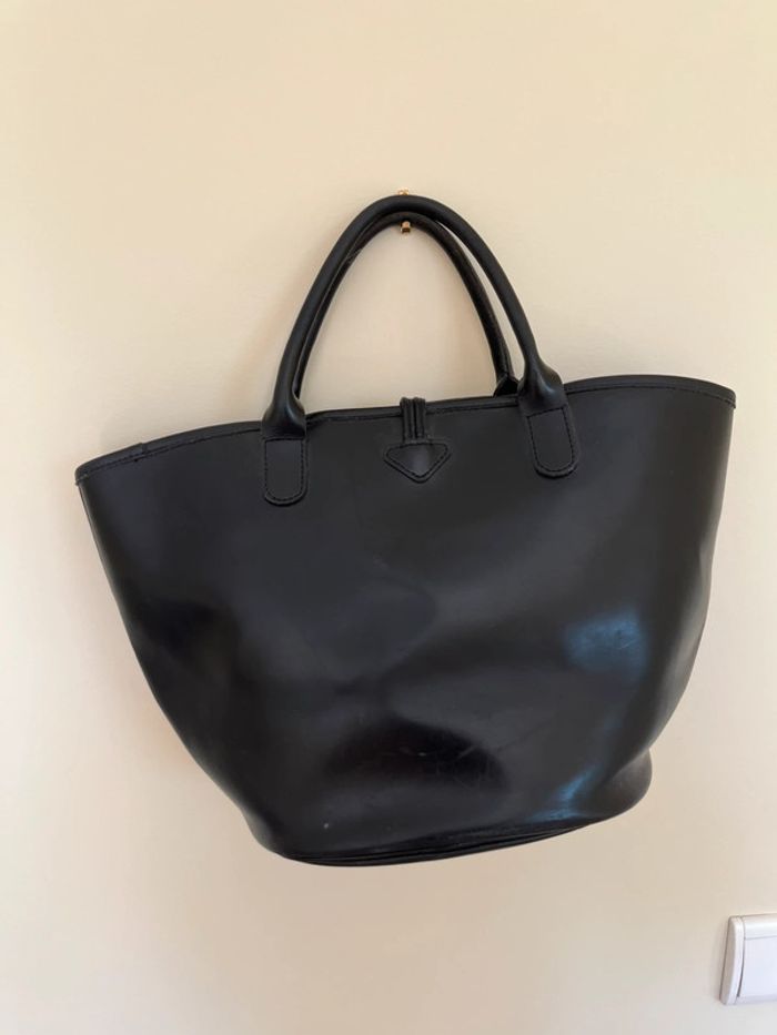 Sac vintage Longchamp noire - it bag - photo numéro 12
