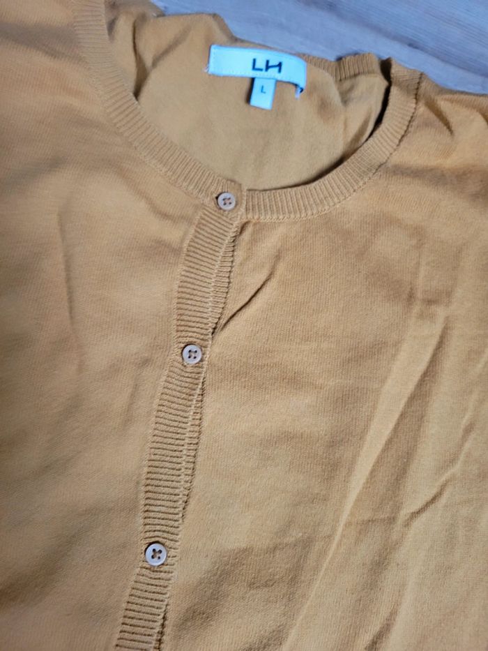 Gilet moutarde - photo numéro 2