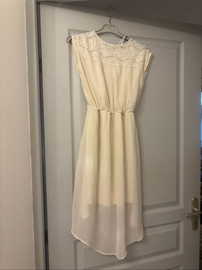 Robe en voile doublée atmosphère  s - photo numéro 6