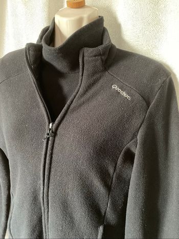 Pull et gilet polaire noir taille 34/36 Decathlon influx