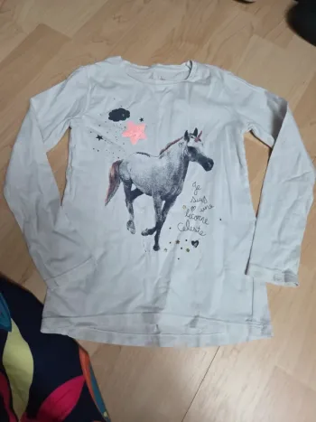 Tee shirt 6ans fille gemo kids