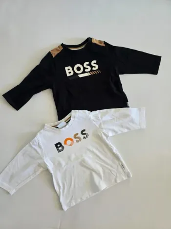 Lot de 2 tee-shirts manches longues Hugo Boss