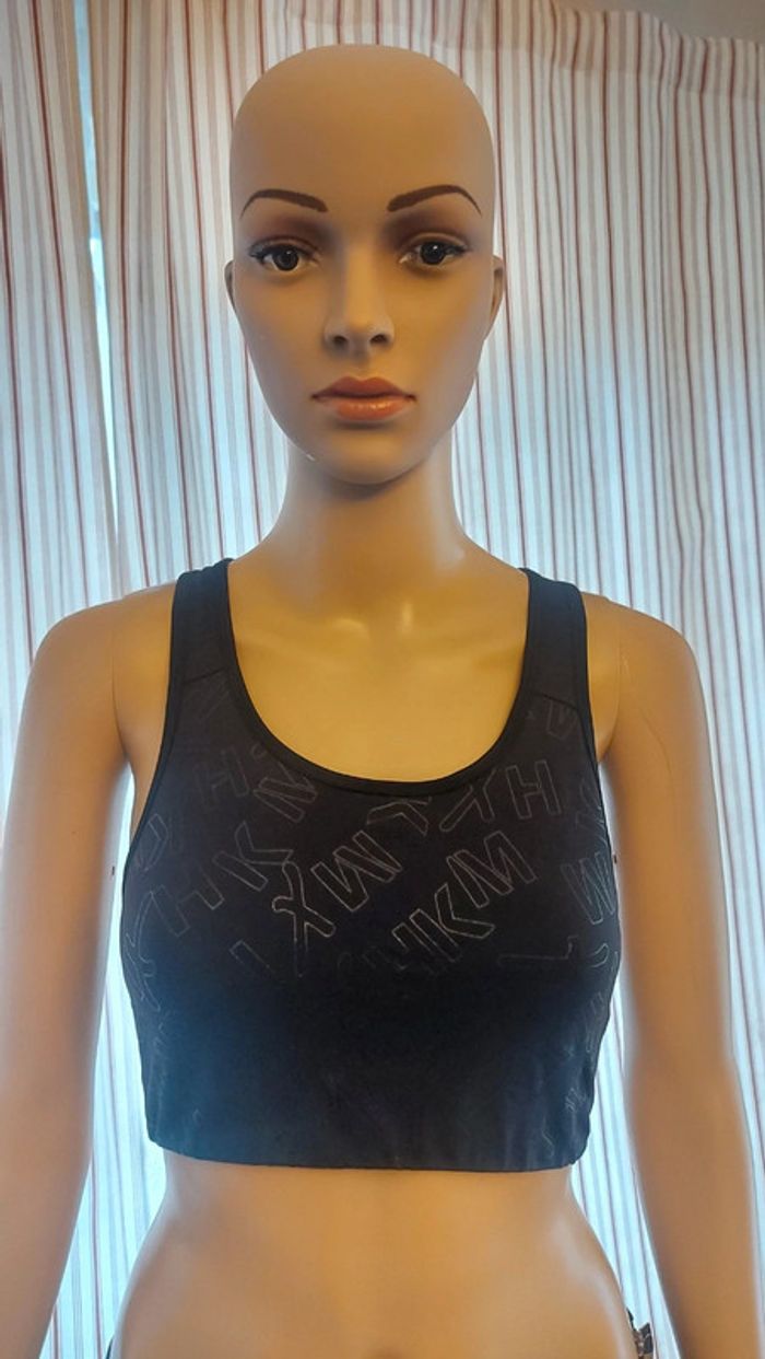 Brassière de sport noir HKMX  taille M - photo numéro 2
