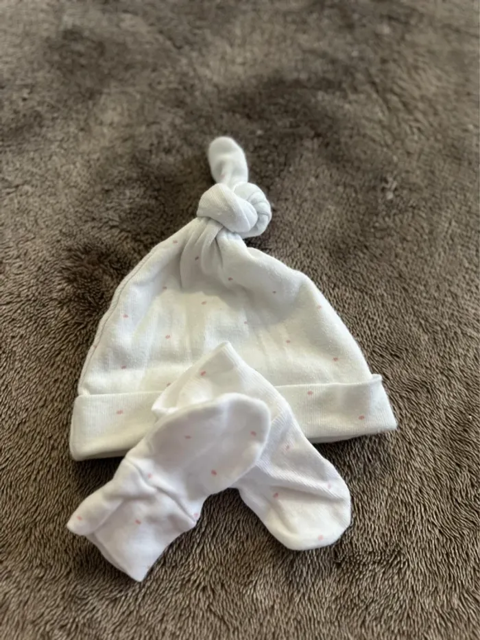 Ensemble bonnet gants