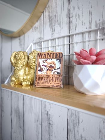 Magnet One Piece – Wanted Luffy – Neuf avec emballage