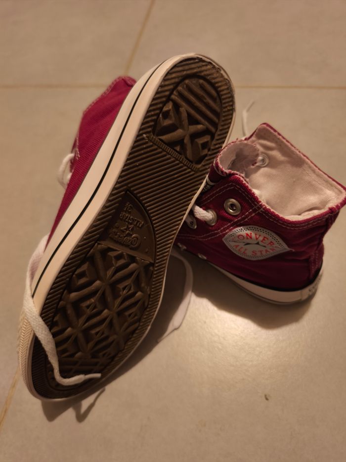 Converse All star bordeaux - photo numéro 2