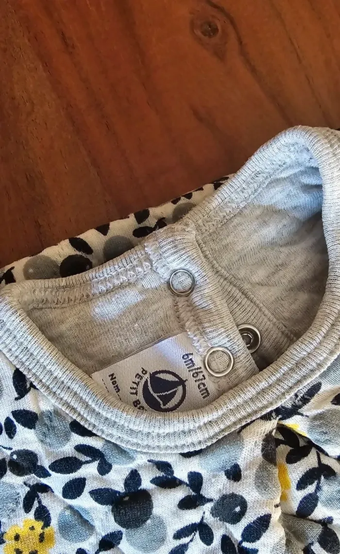 Robe Petit Bateau Taille 6 mois - photo numéro 2