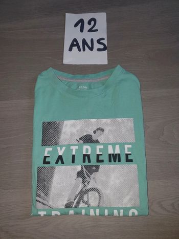 Maillot t-shirt 12ans