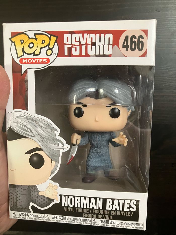 Funko Pop Psycho - Norman Bats - Authentic- Parfat Etat