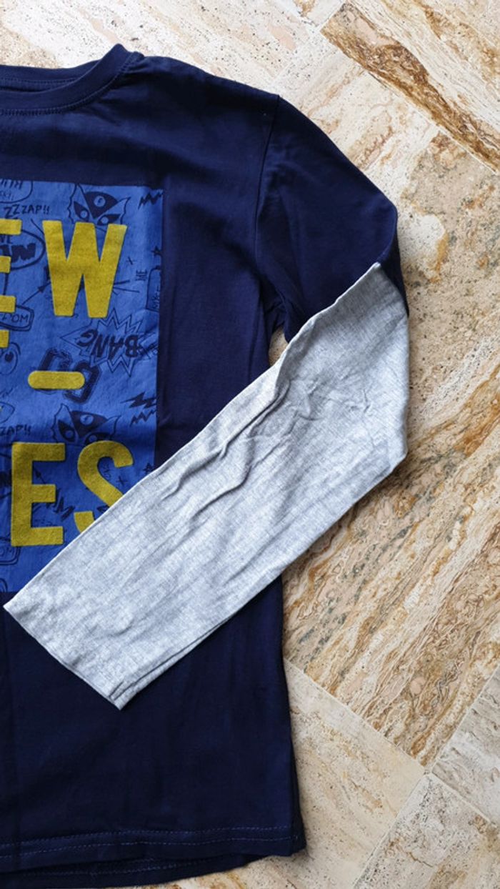 T-shirt manche longues garçon 14 ans - photo numéro 4