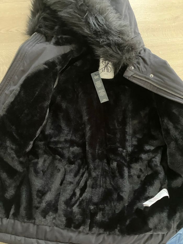 Parka manteau IKKS taille 10 ans (XXS) neuf avec étiquette - photo numéro 3