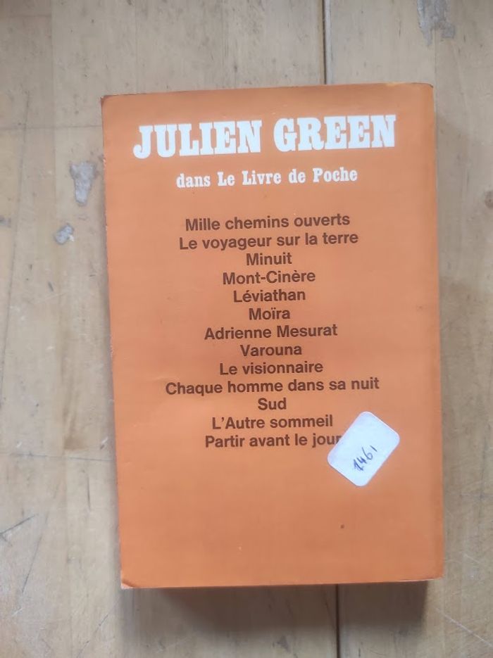 Le visionnaire Julien Green Livre de Poche 1973 - photo numéro 3
