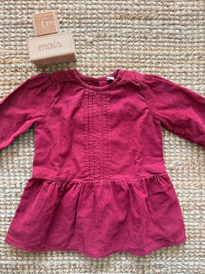 Robe velours côtelé Esprit 6mois / 68cm