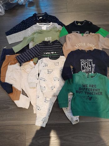 Lot vêtements 