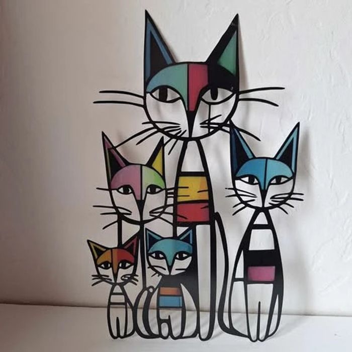 Déco fer Chats - photo numéro 5