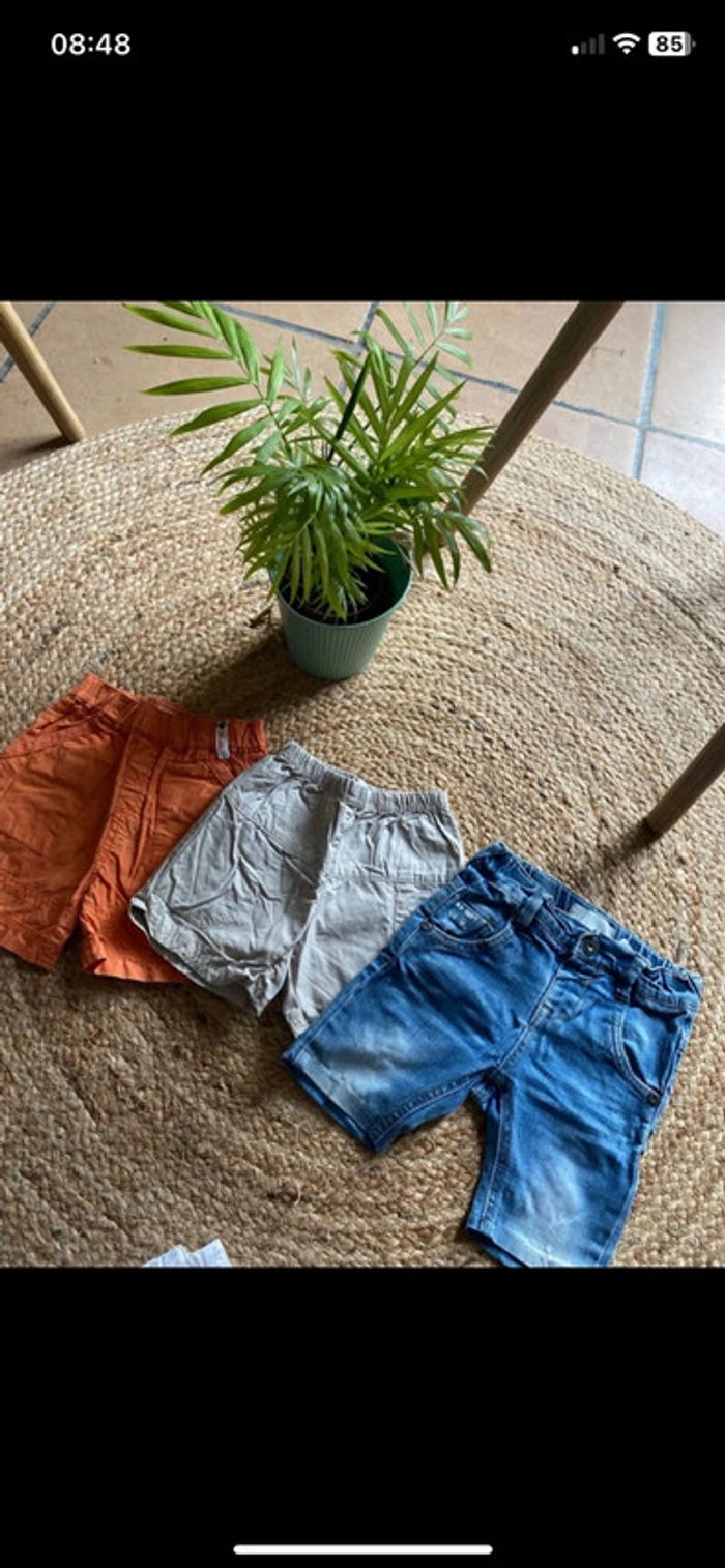 Lot shorts 🩳 12 mois