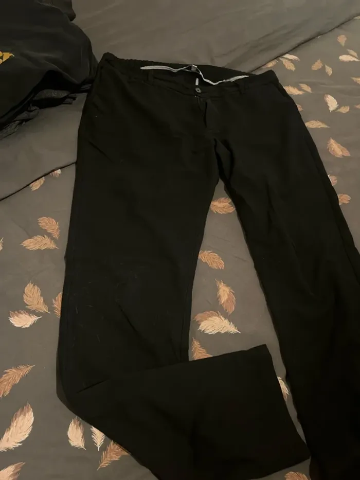 Pantalon noir homme - photo numéro 2