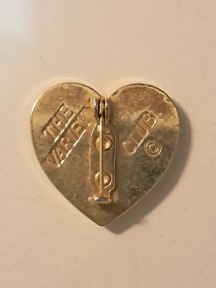 Broche cœur et colombe - photo numéro 2