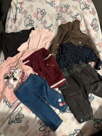 3 eme lot vêtement fille 6 mois