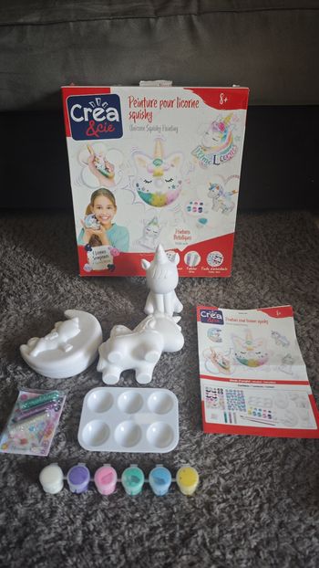 Peinture pour licorne squishy créa et cie