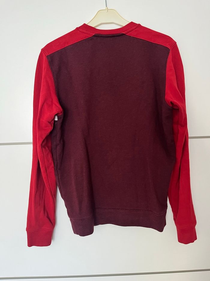 Sweat Lacoste bordeaux - photo numéro 2