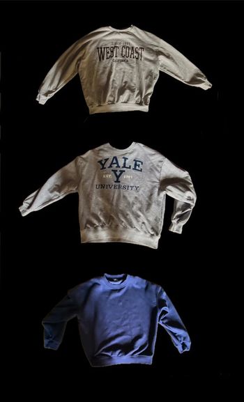 Le de 3 pull/sweat