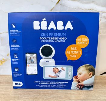 BÉABA Babyphone écoute-bébé Vidéo Zen Premium.