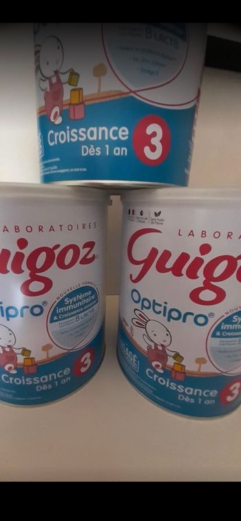 Lait guigoz optioro x3