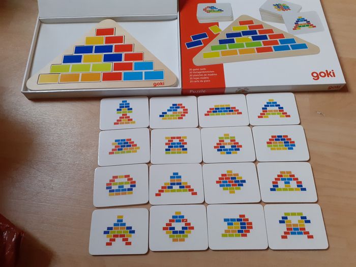 Puzzle en bois segments en bois Goki - photo numéro 2