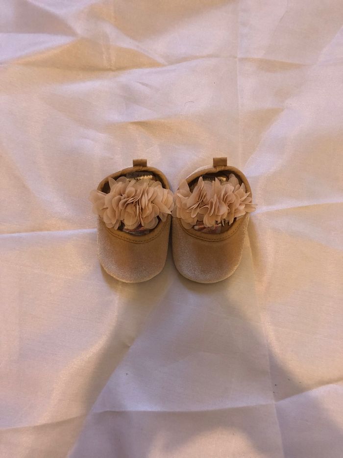 Ballerine velours bébé