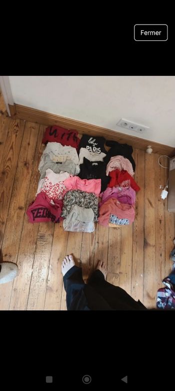 Lot t-shirt t-shirt à manches longues