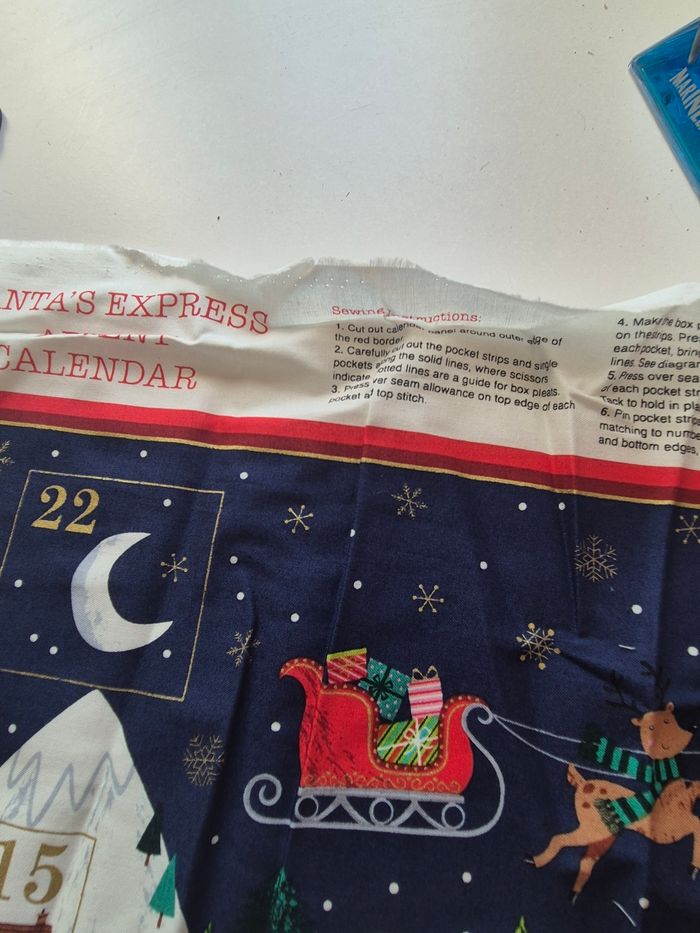 Lot de calendrier avant . Couture /tissueu - photo numéro 4