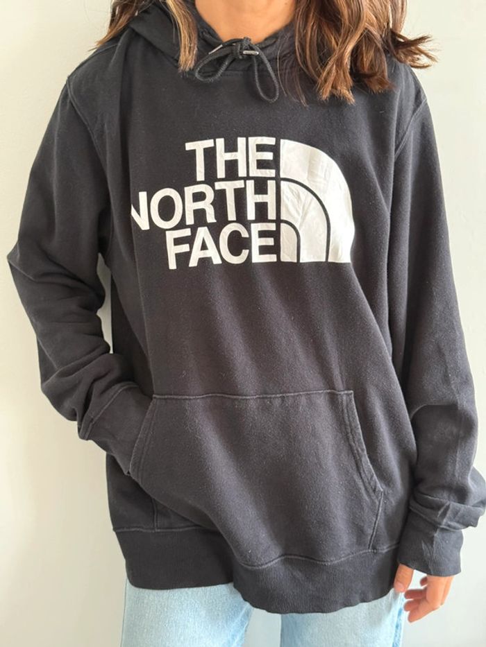 Pull / Sweat à capuche The North Face taille L couleur noir logo blanc
