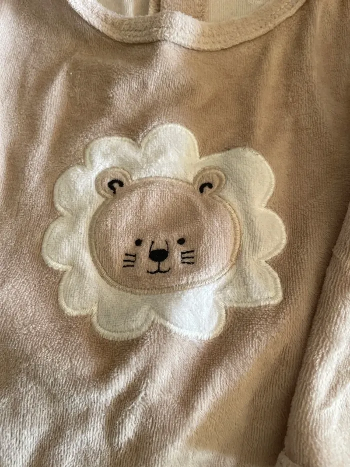 Pyjama polaire lion - photo numéro 2