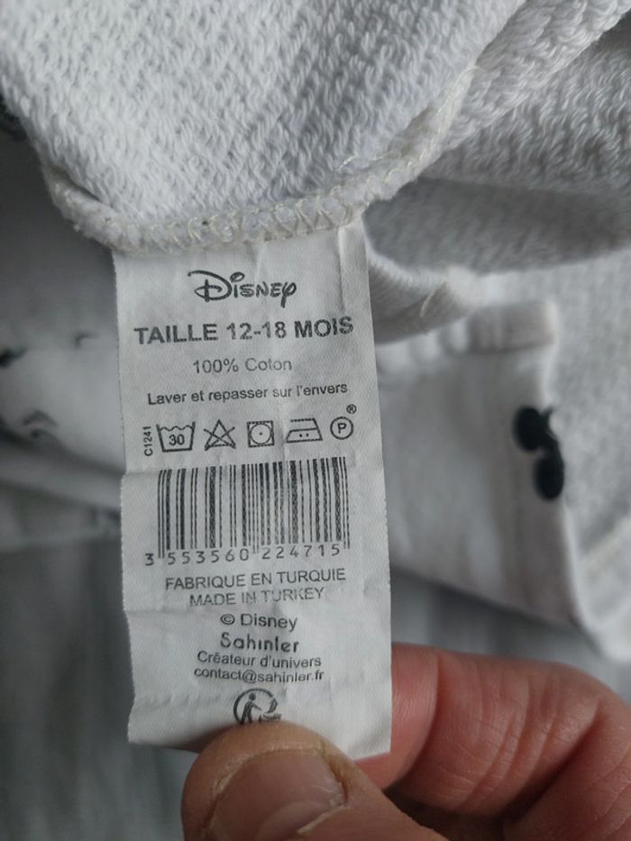 Sweat Monoprix Disney taille 18 mois - photo numéro 4