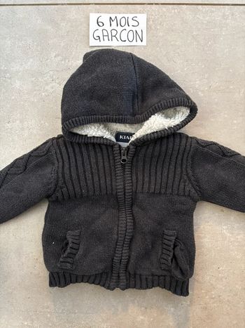 Veste à capuche polaire