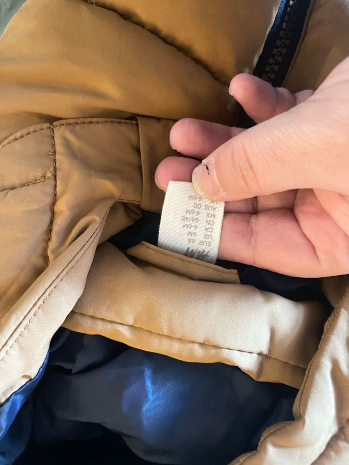 Veste doudoune sans manche taille 4-6 mois - photo numéro 2