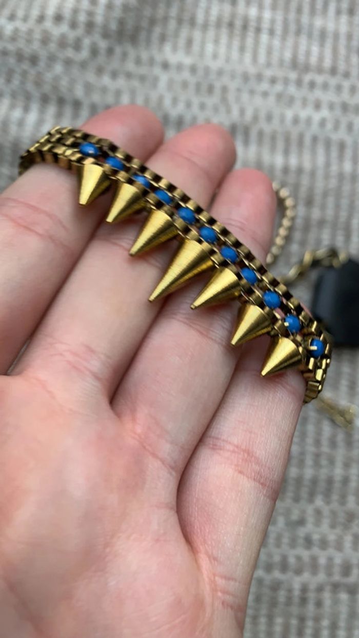 Lot de trois bracelet dorée femme idée cadeau - photo numéro 8