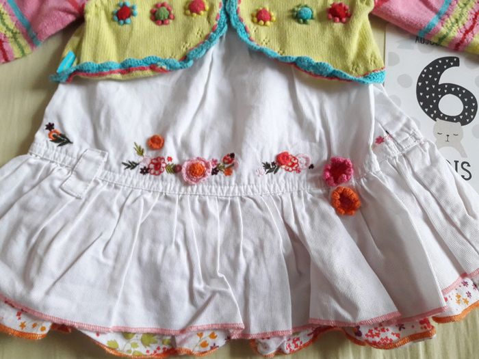 Ensemble Robe gilet Catimini 6m - photo numéro 3