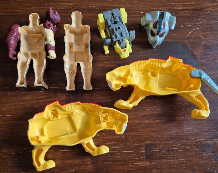 Figurine Hasbro transformers 1988 G1 pretender autobot catilla beast + Stranglehold - photo numéro 5