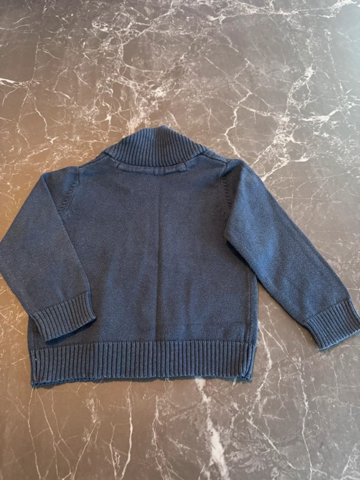 Gilet bleu marine - photo numéro 3