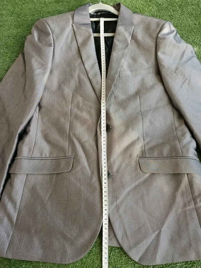 Veste costume grise OWK - photo numéro 3