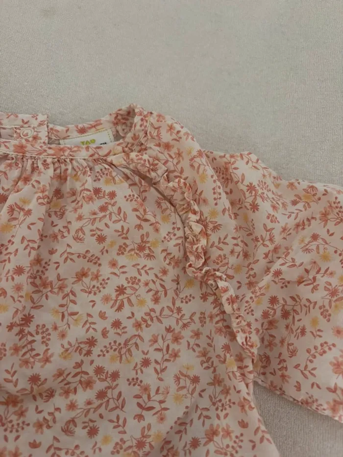 Blouse bébé fille taille 12mois - photo numéro 2