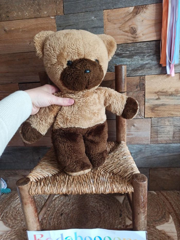 peluche ours boulgom vintage tbe - photo numéro 2