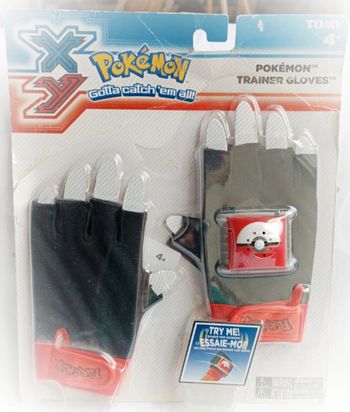 Pokéball gants pokémon dresseur gotta catch tomy électronique x y trainer neuf sound sonore