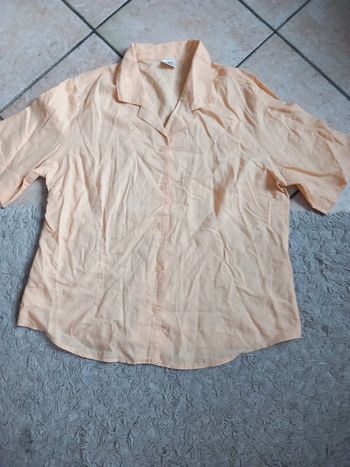 🎀chemise tunique coton polyester T44 M&S MODE