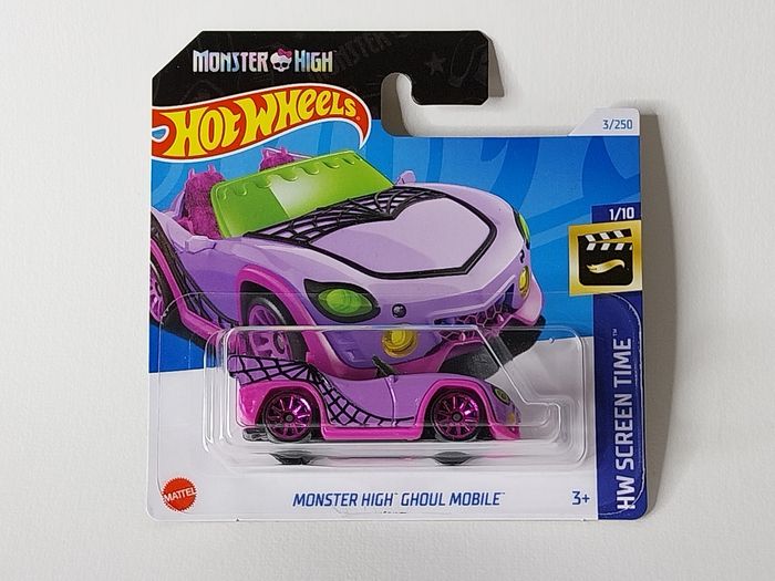 Hot Wheels Monster High Ghoul Mobil 2024