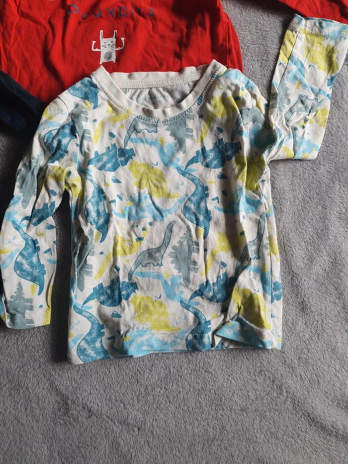4 t-shirt manches longues - photo numéro 2