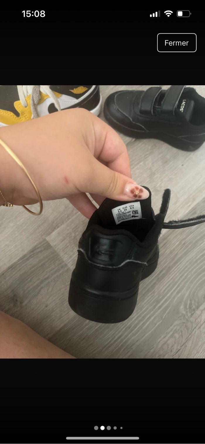 lot chaussures garcon